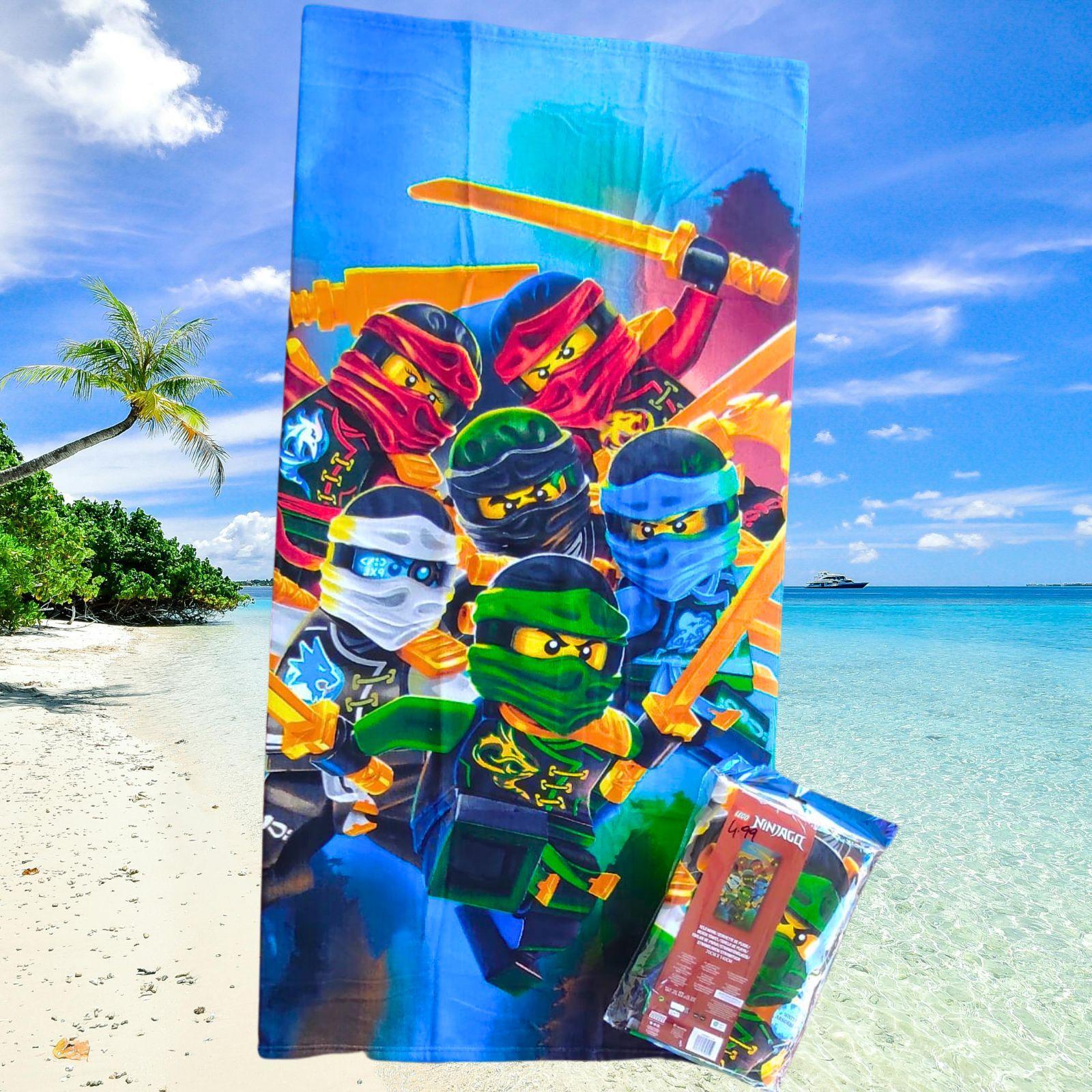 disney telo mare lego ninjago- 70 x 140 cm - foto 1