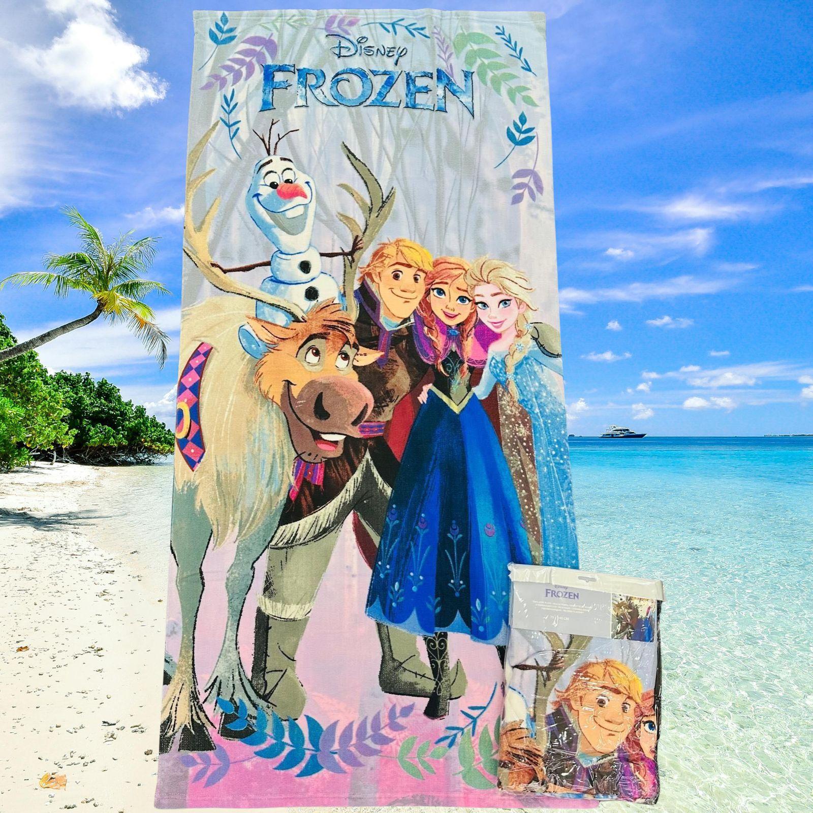 disney telo mare frozen - 70 x 140 cm - foto 1