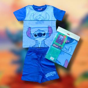 Completino bambino stitch blu