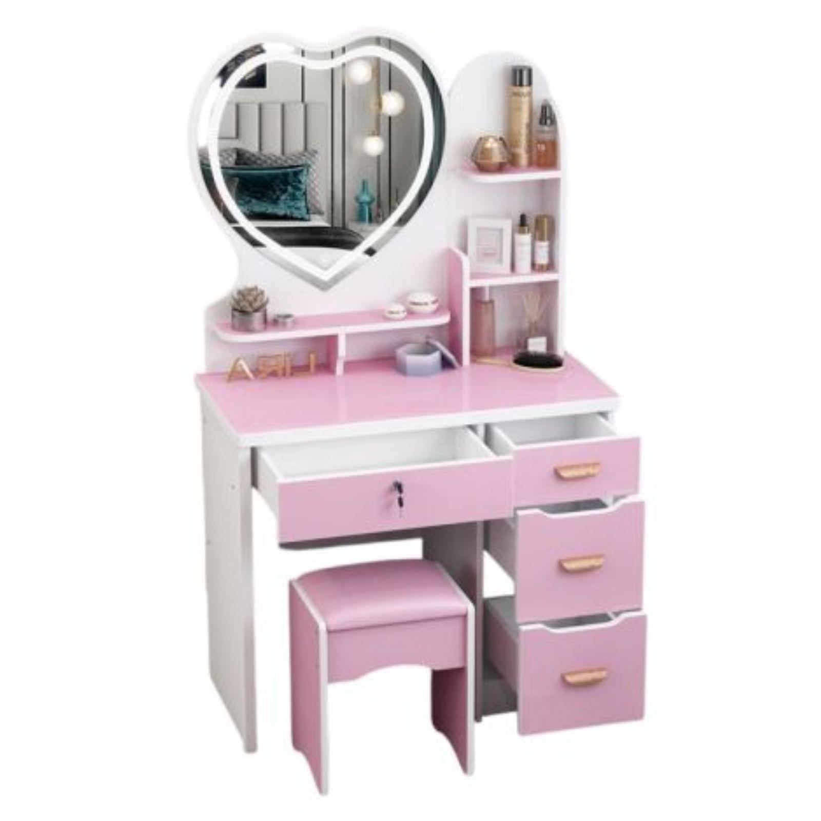  toeletta trucco heartora rosa - foto 1