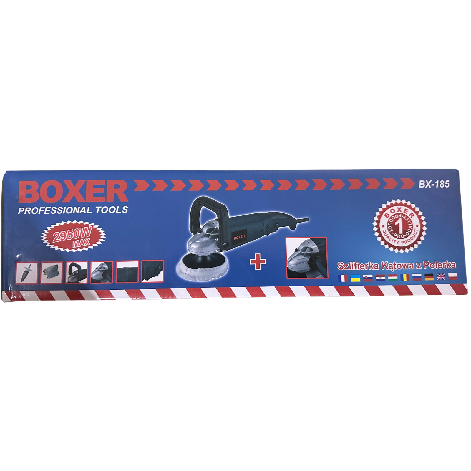 boxer frullino e smerigliatrice angolare boxer 2950w - foto 2