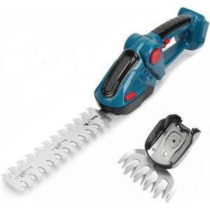 Tagliasiepi e tosaerba manuale con 2 batterie