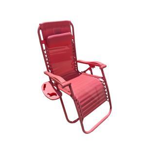Sdraio "zero gravity" reclinabile rosa
