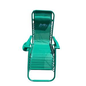 Sdraio "zero gravity" reclinabile verde