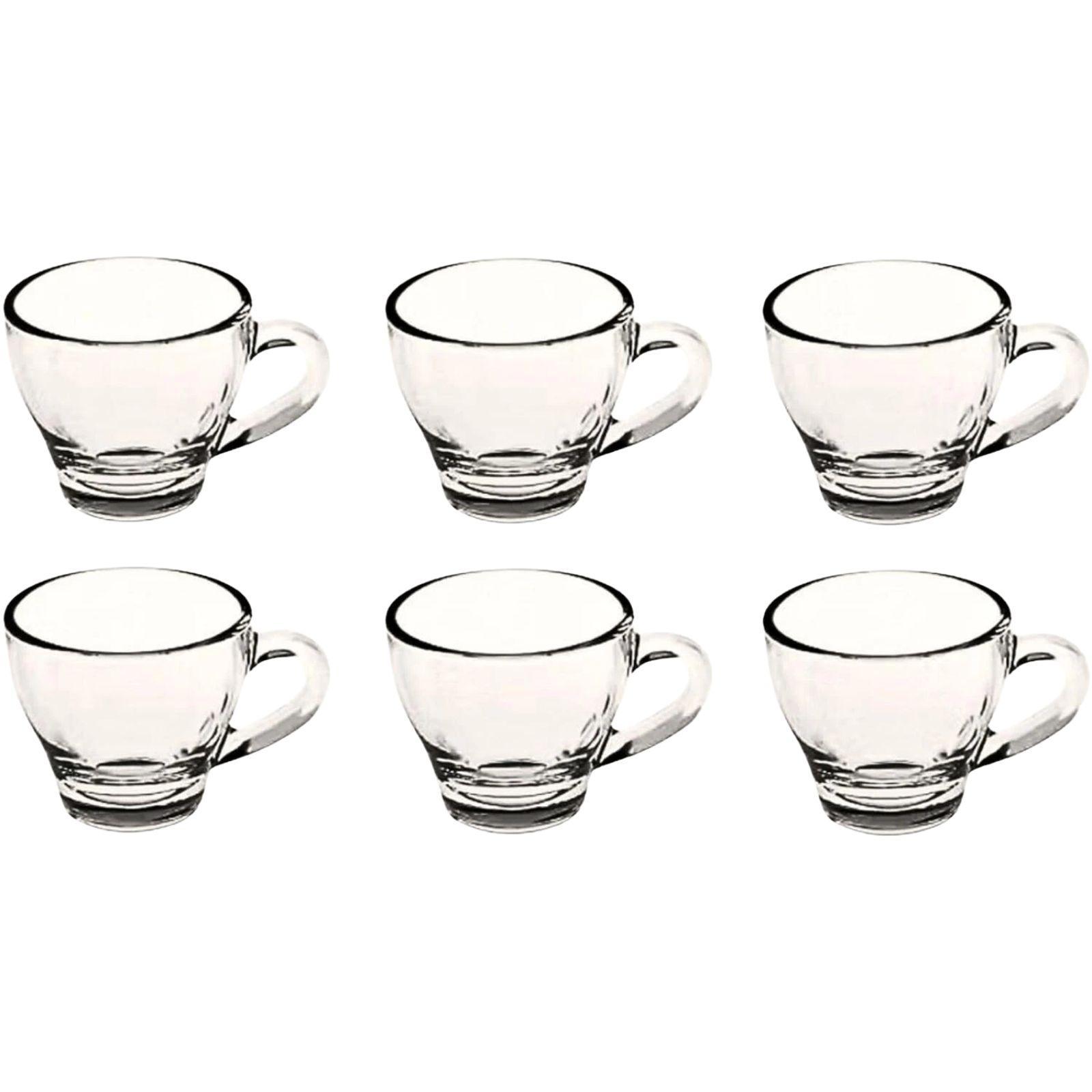  6 tazzine da caffè trasparenti - foto 1