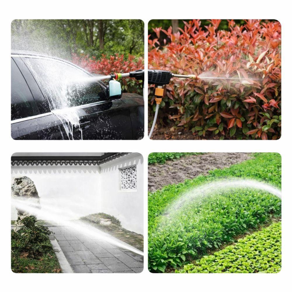  idropulitrice portatile con due batterie e accessori inclusi - foto 4