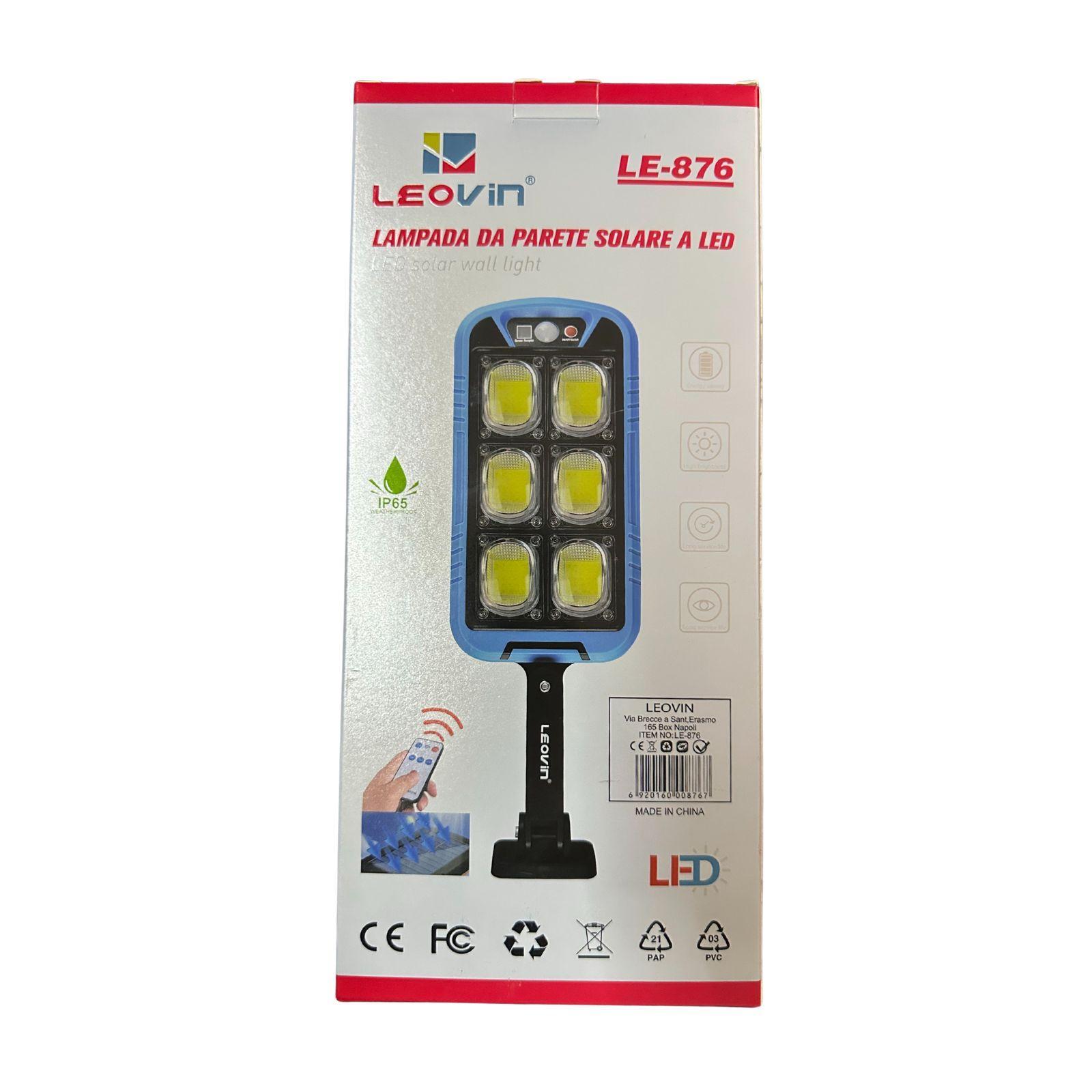leovin lampione / faro solare 150 cob - foto 3