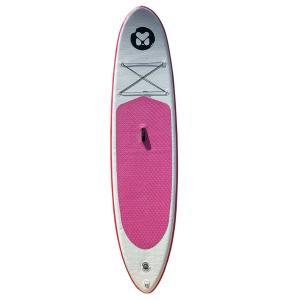 Tavola sup gonfiabile rosa l 11' (335 x 81 x 15 cm) con pagaia, leash, pompa e sacca