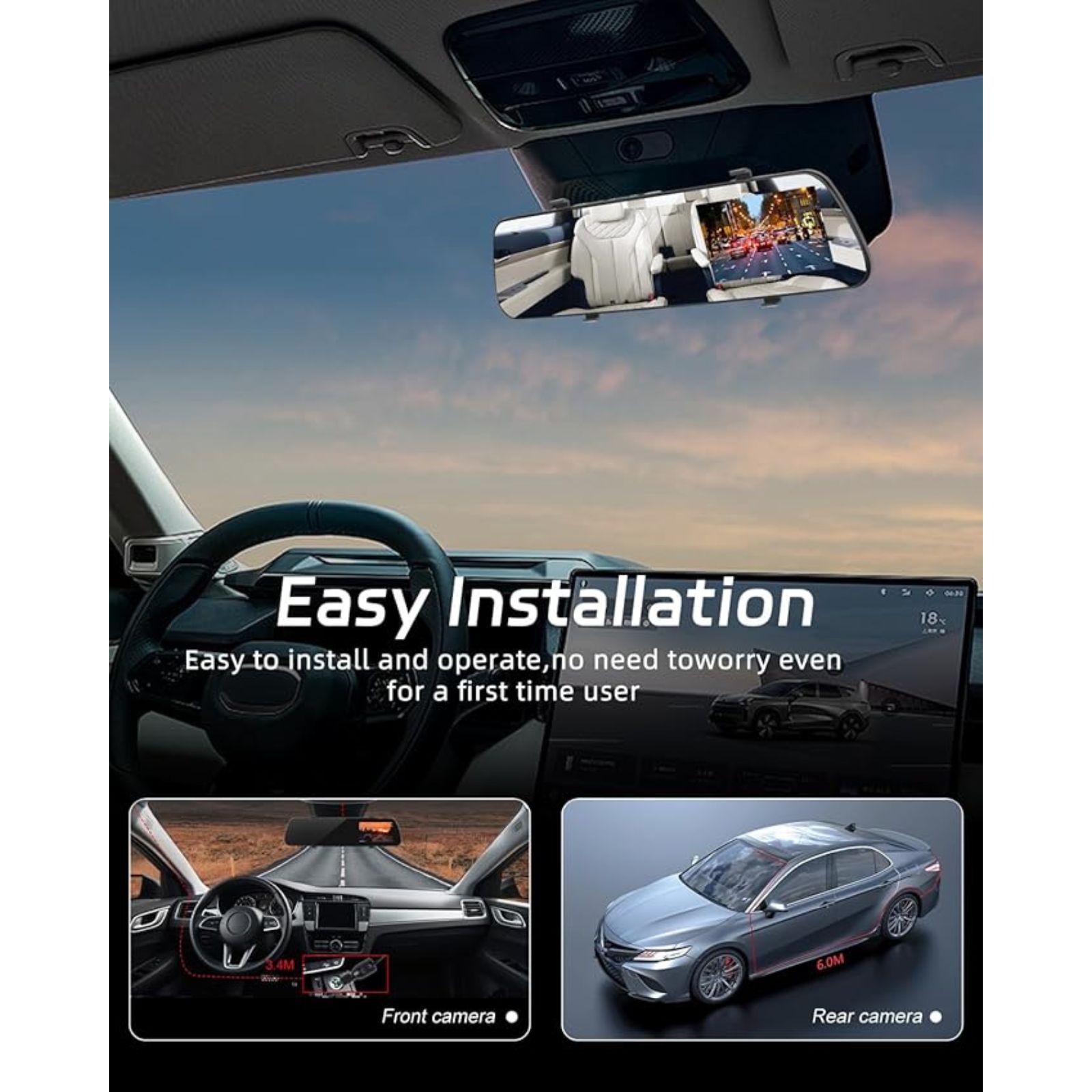  specchietto dash cam 4.3