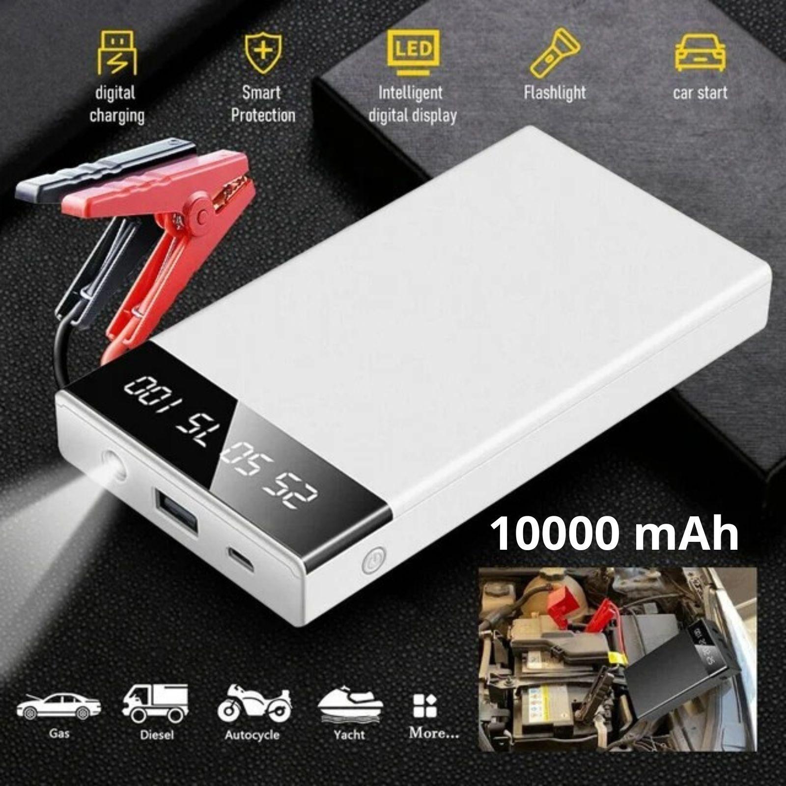  avviatore di emergenza portatile per auto e powerbank da 10000 mah - foto 2