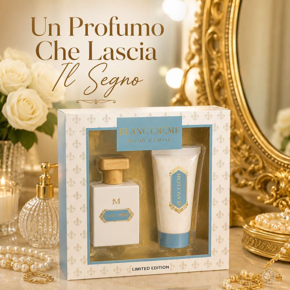blanc creme set profumo 50 ml e crema corpo 50 ml fragranza latte delicata edizione limitata - foto 5 blanc creme set profumo 50 ml e crema corpo 50 ml fragranza latte delicata edizione limitata - foto 5