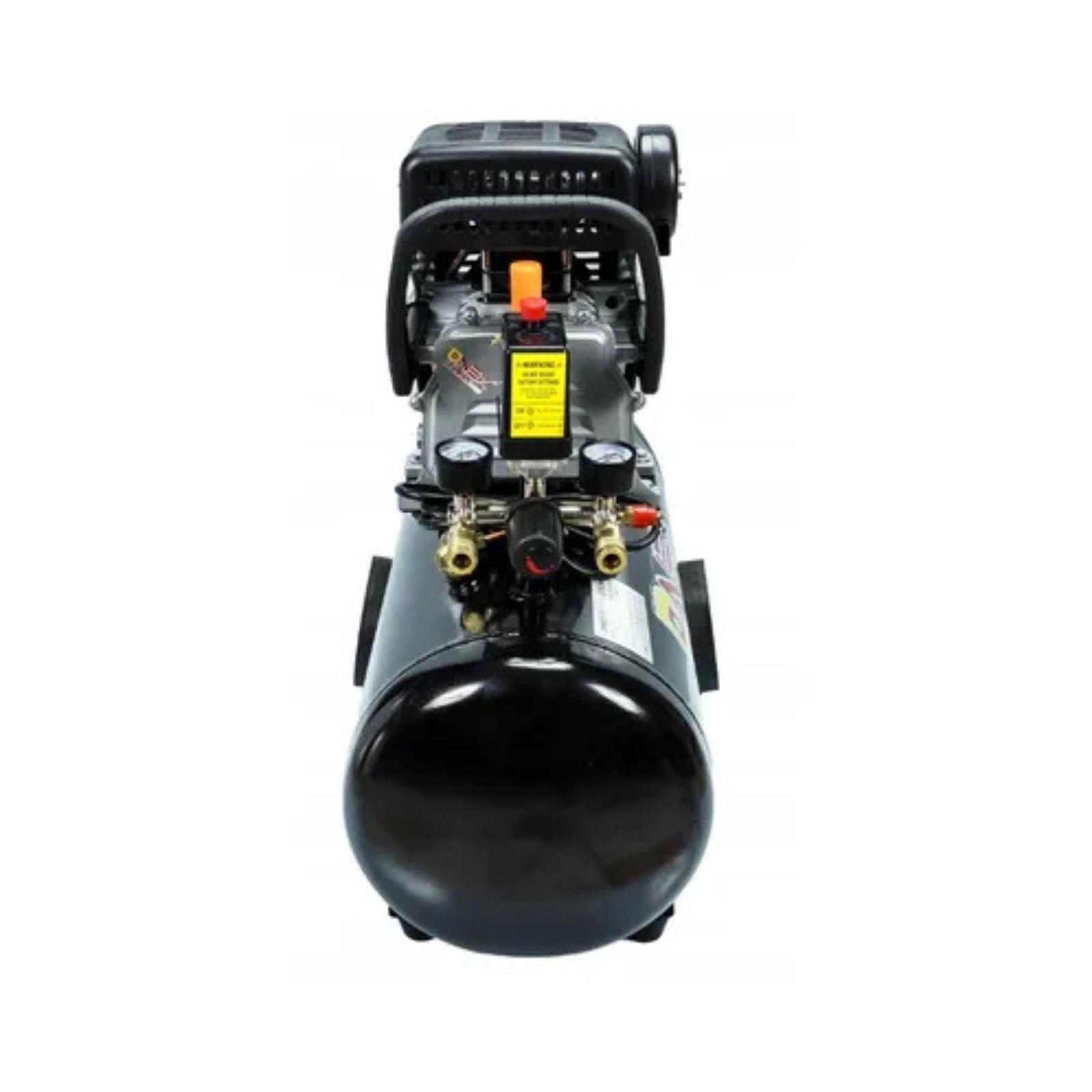 onex onex compressore ad aria 50l - foto 4 Vista superiore: comandi, pompa e motorino del compressore