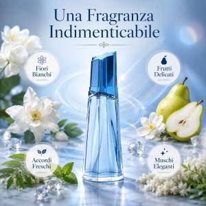 Angelica pour femme eau de parfum donna 100 ml fragranza elegante e femminile