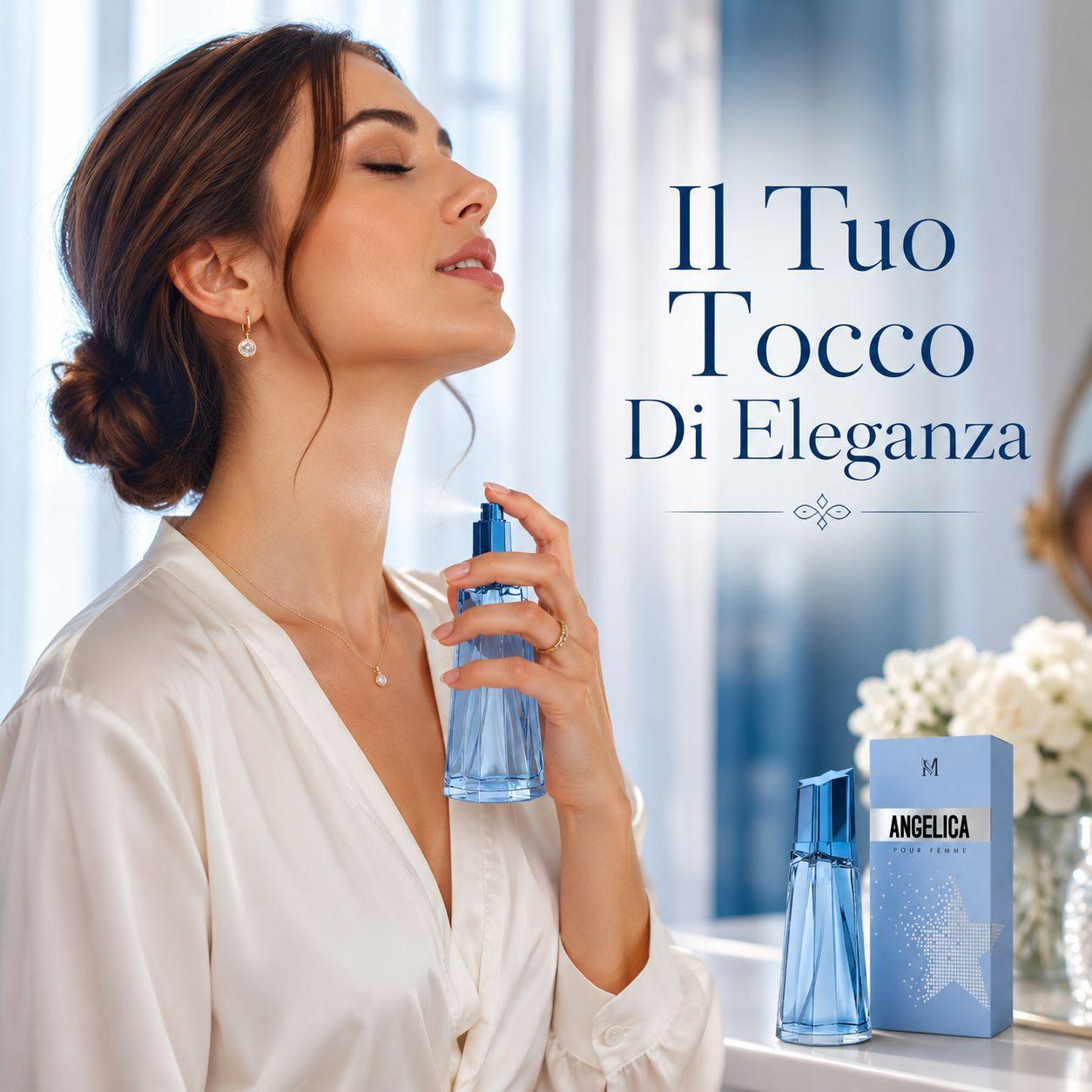  angelica pour femme eau de parfum donna 100 ml fragranza elegante e femminile - foto 4