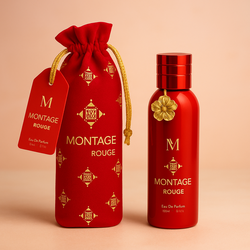  profumo montage rouge 100 ml - foto 1