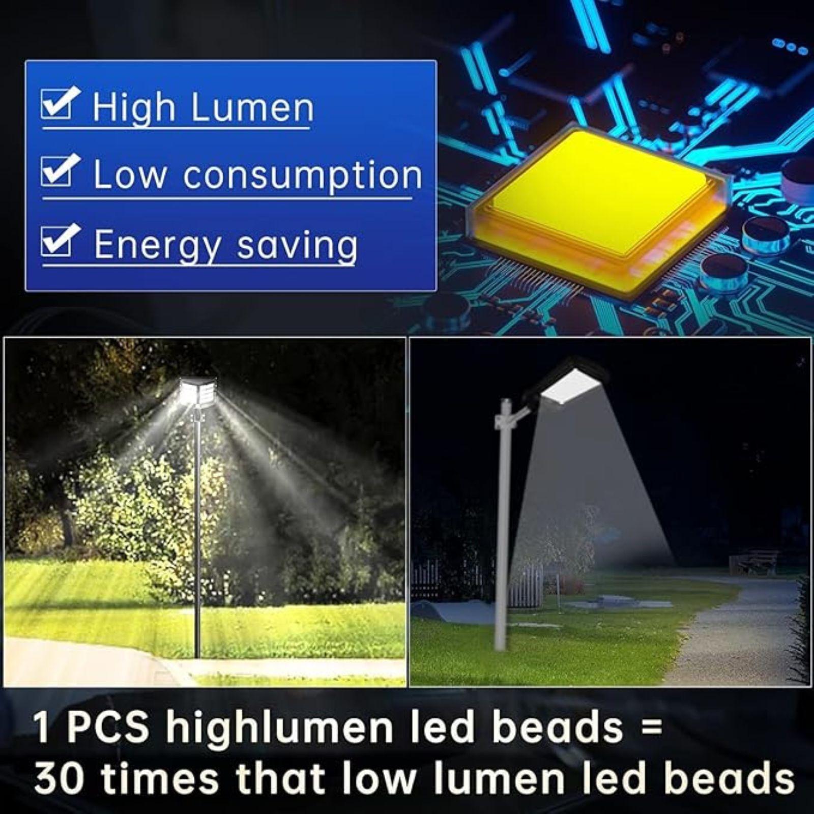  lampione solare a led 1000w - foto 5