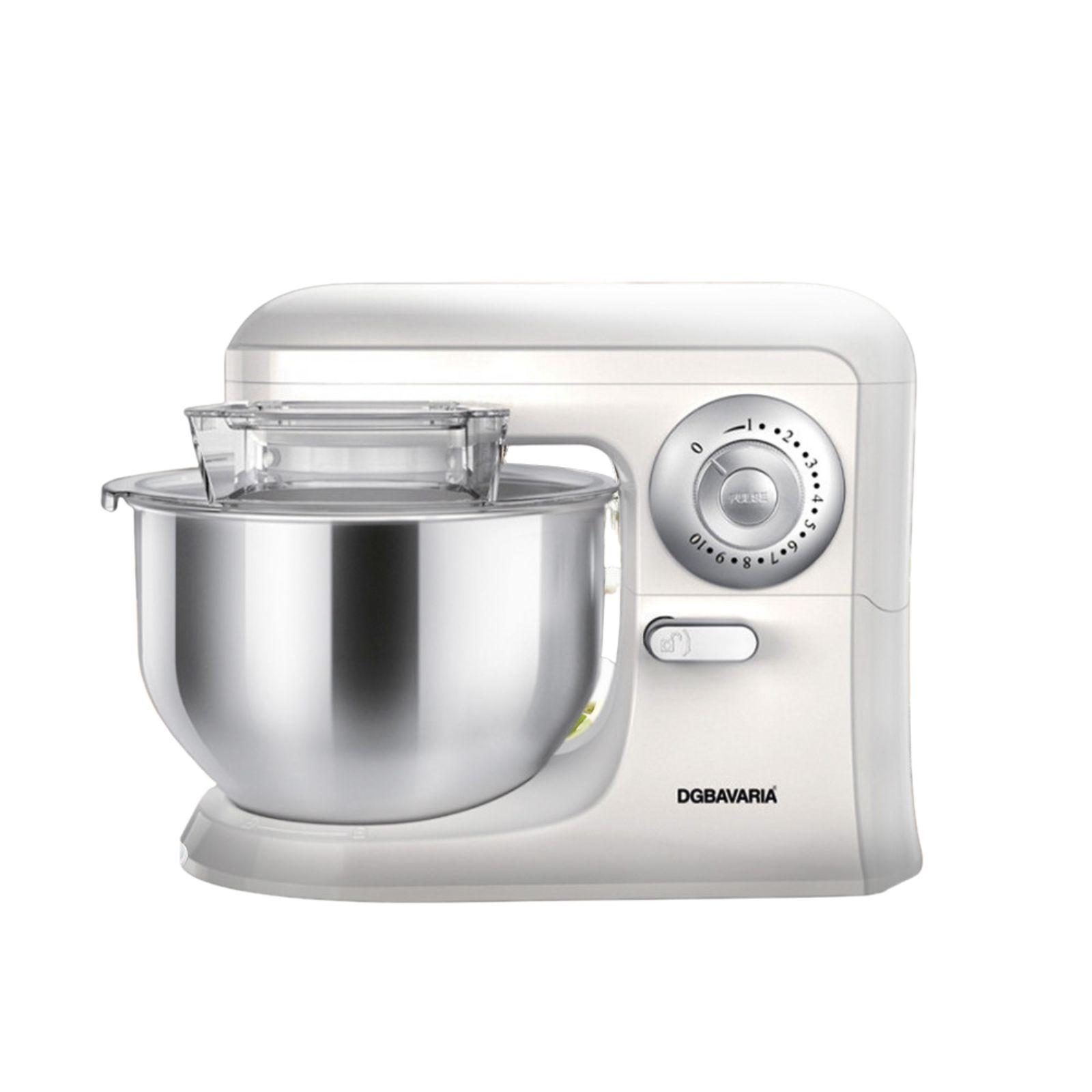 Impastatrice planetaria DGBAVARIA acciaio inox con ciotola, vista frontale