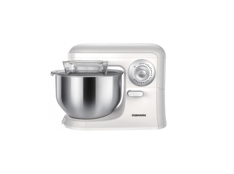dgbavaria impastatrice planetaria 5l acciaio inox 6 velocità 700w con accessori - foto 1