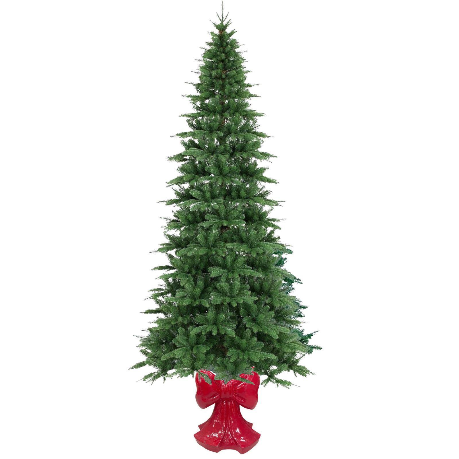 natale felicia base albero di natale fiocco rosso - foto 2