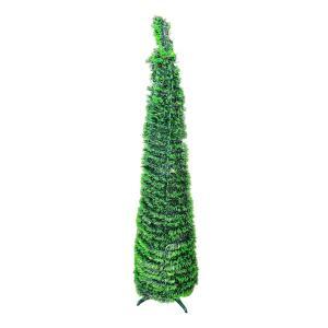 Albero di natale pronto in 30 secondi verde con luci le...