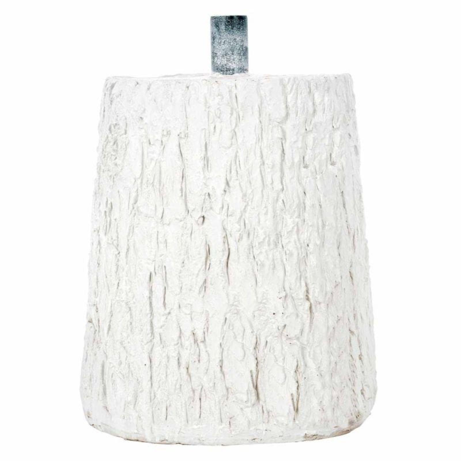 mastro bianco base albero natale tronco bianco 36.5 cm - foto 1