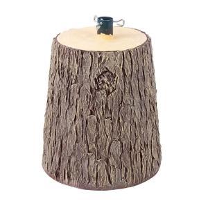 Base albero natale tronco marrone 36.5 cm