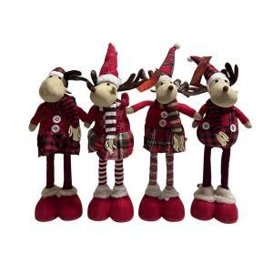 Pupazzo renna con gambe estendibili e luci led da 135 c...