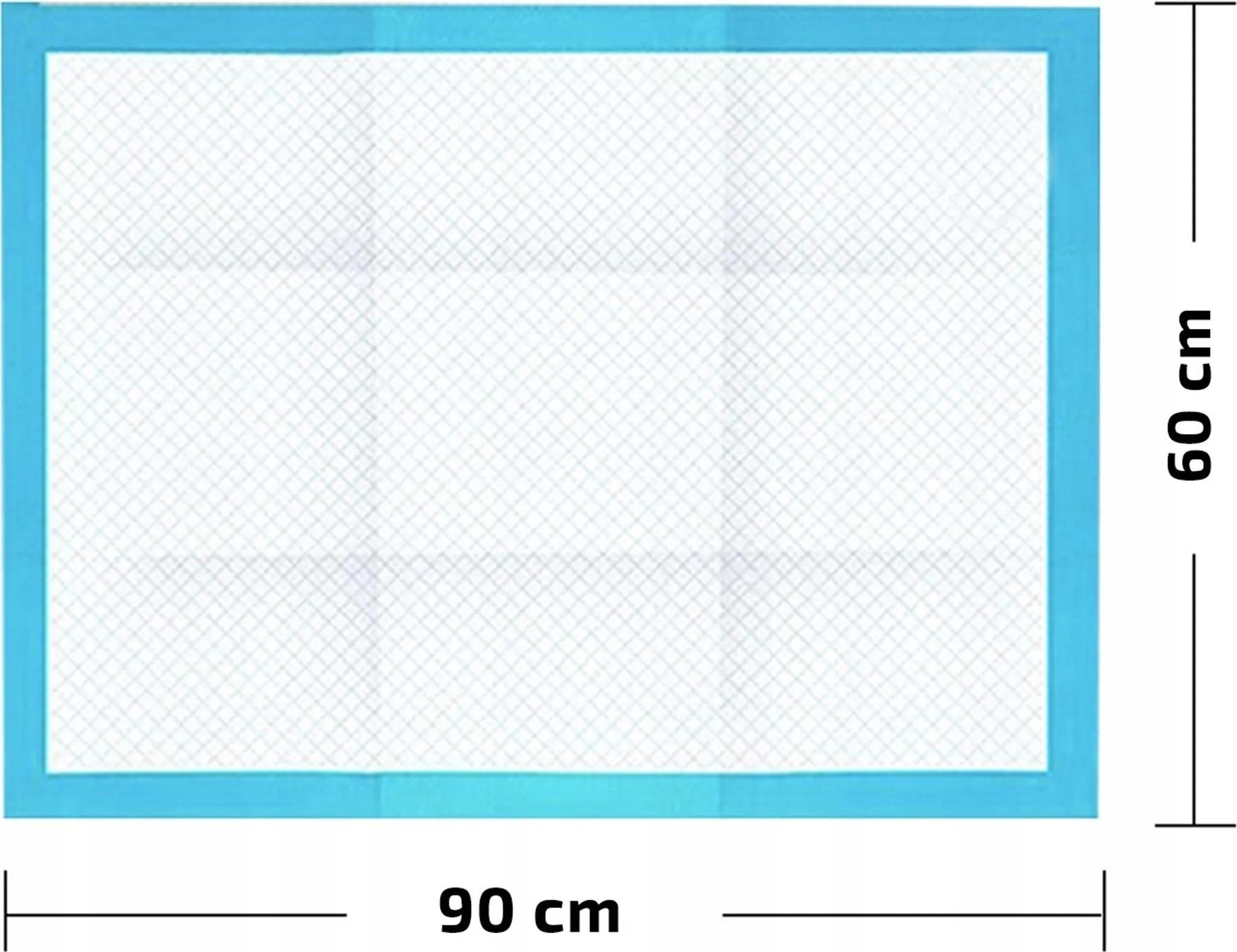  traversine igieniche adesive assorbenti 60x90 cm – 30 pezzi per animali - foto 3