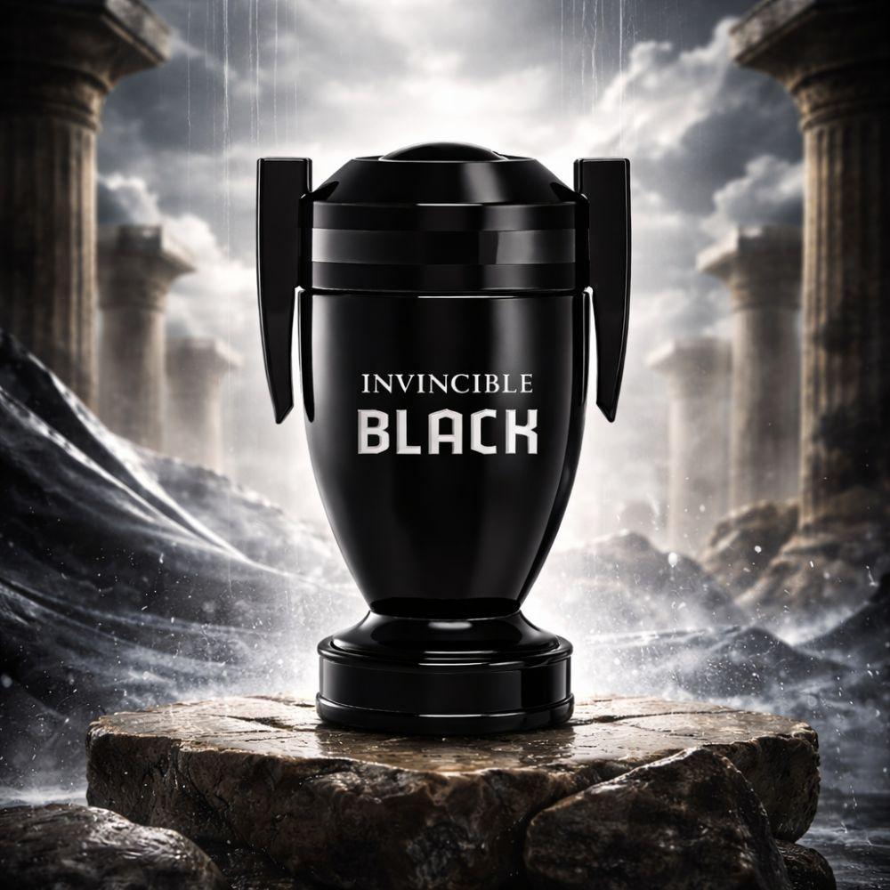  profumo uomo invincible black 100ml eau de toilette - foto 4