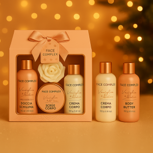 Kit doccia schiuma 160 ml , crema corpo 160 ml , scur c...