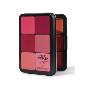 Palette blush e illuminanti 12 colori per look personalizzati e pelle radiosa