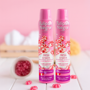 Coppia di deodoranti spray alla fragola e panna -