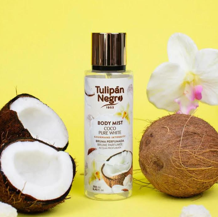 tulipan negro body mist coco pure white 250 ml - tulipan negro - foto 1