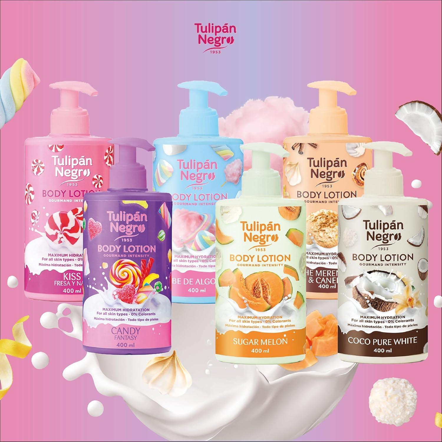 tulipan negro body lotion nube de algodon 400 ml - tulipan negro - foto 2