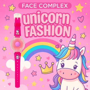 Lip gloss orologio unicorn fashion