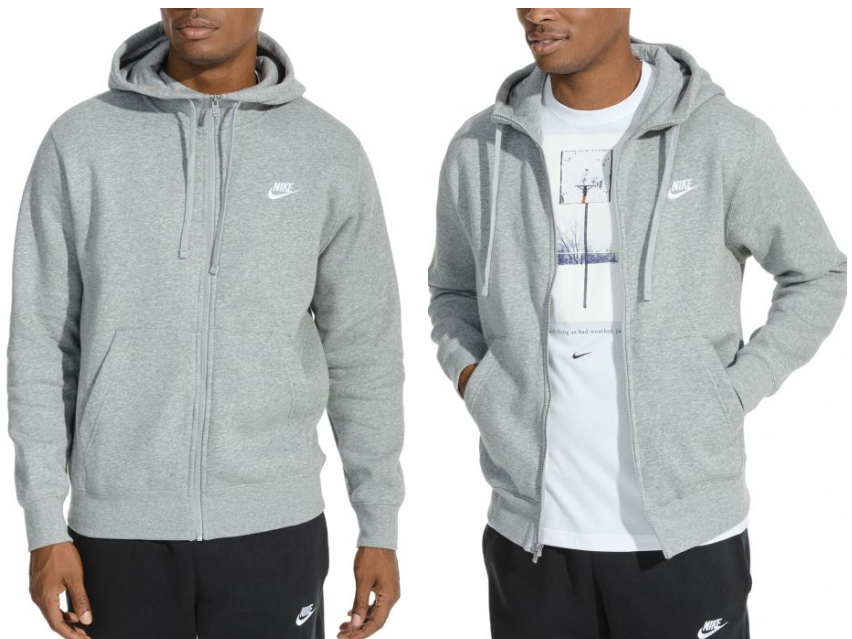 nike felpa con zip nike taglia l - foto 1