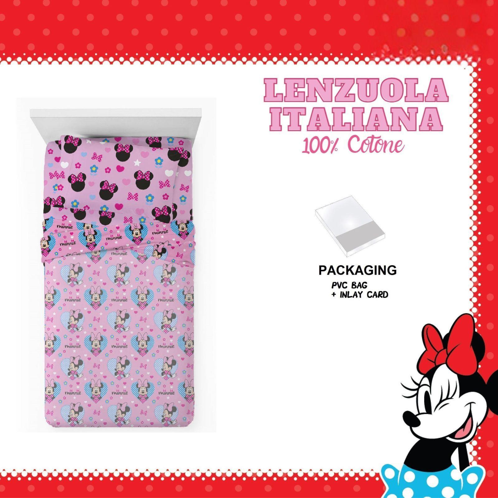 disney disney completo letto 3 pezzi - topolina - foto 1 Completo letto Disney Topolina 3 pezzi montato