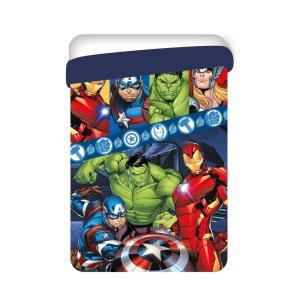 Trapunta letto singolo  avengers blu 170 x 260 cm