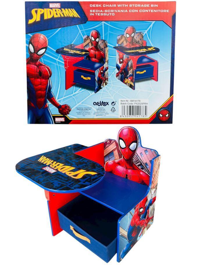 disney scrivania disney spiderman blu - foto 1