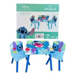 Set tavolo + sedie  stitch blu