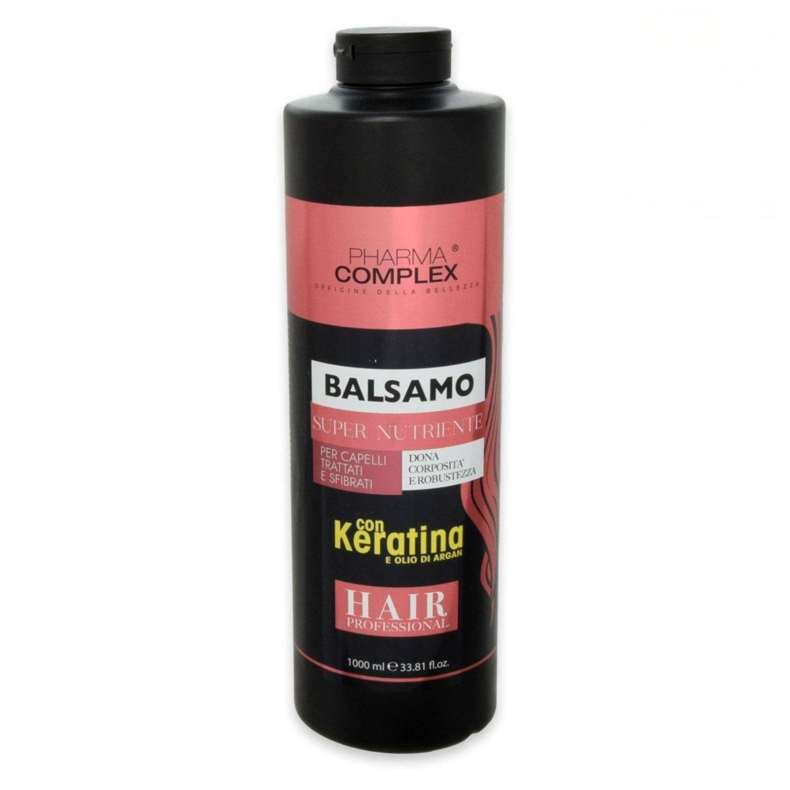 pharma complex balsamo super nutriente con keratina 1000ml - foto 1