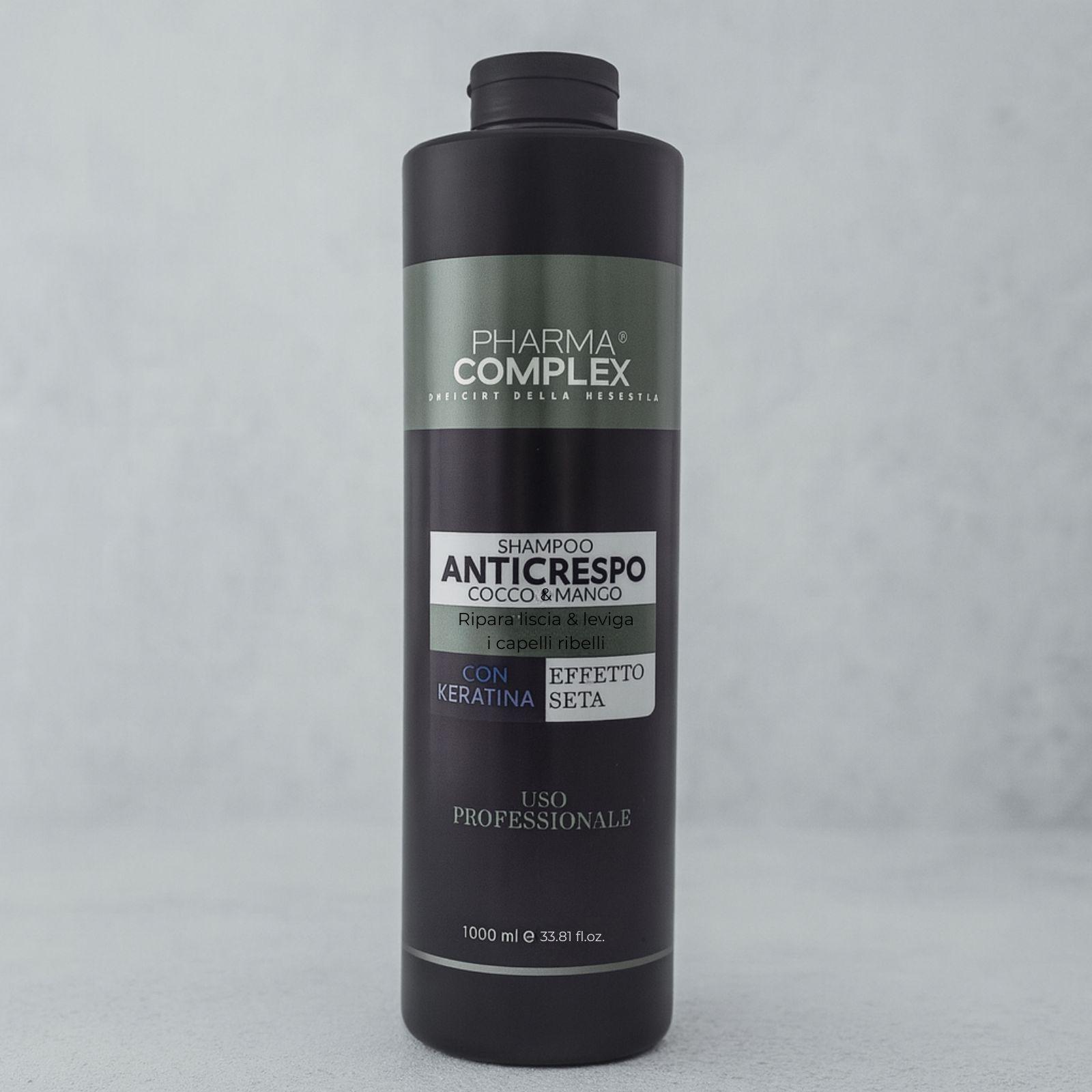 pharma complex shampoo anticrespo cocco & mango 1000 ml - foto 1