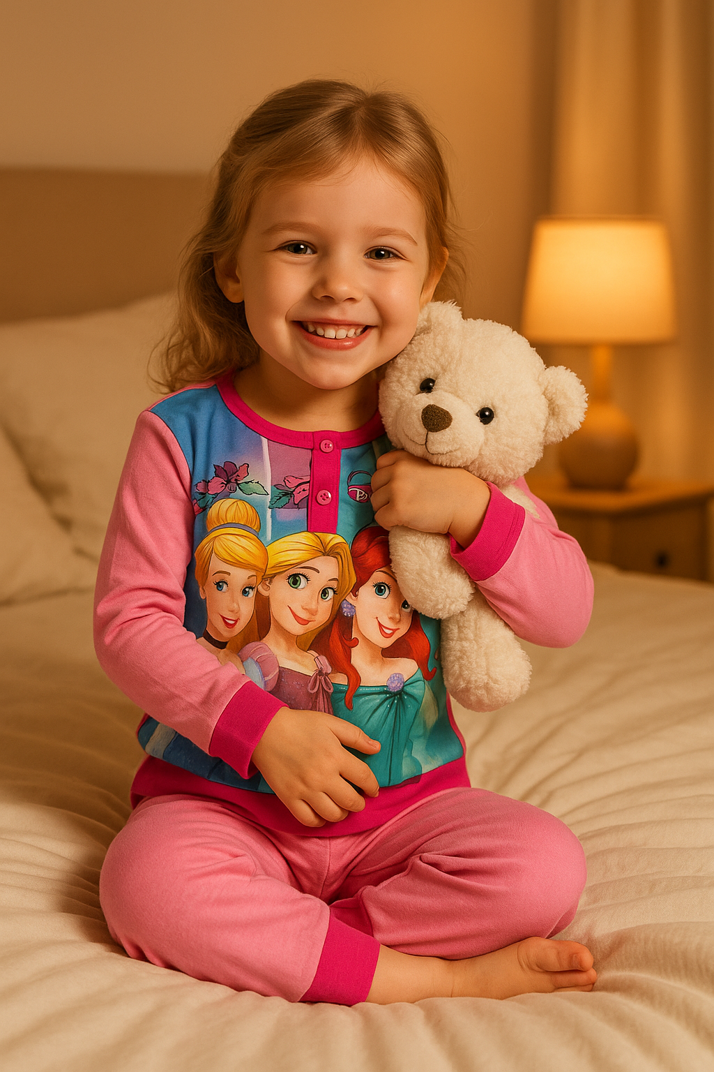 disney pigiama bimba principesse disney - foto 2