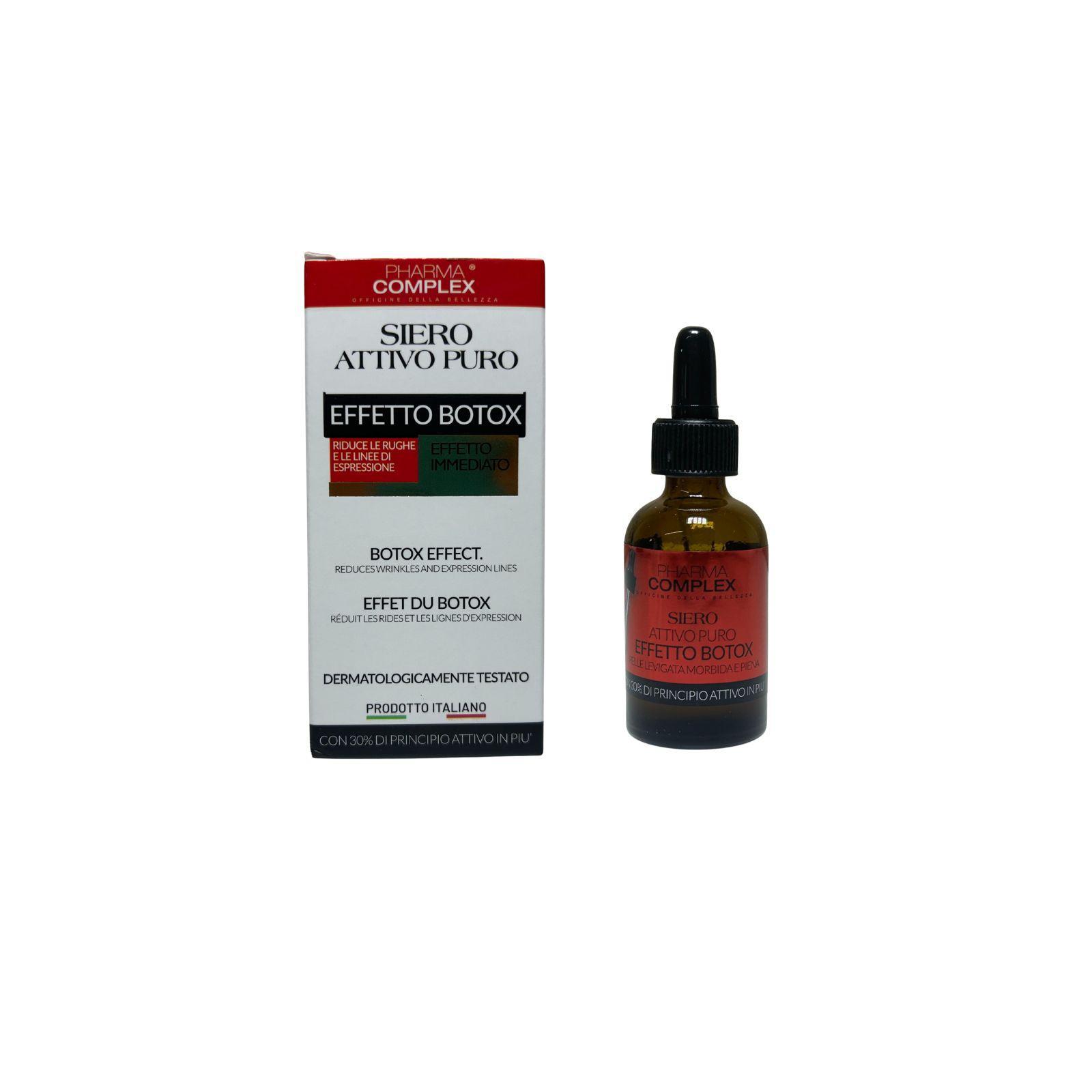 pharma complex siero attivo puro effetto botox 30 ml - foto 1