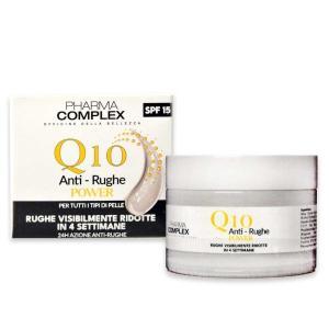 Pharma complex crema viso q10 anti-rughe power 50 ml per pelle giovane e tonica
