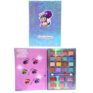 Kit princess unicorn shades, ombretti e lucidalabbra