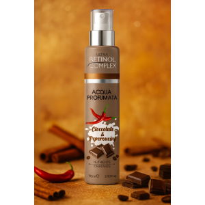 Acqua profumata  cioccolato e peperoncino 75 ml.