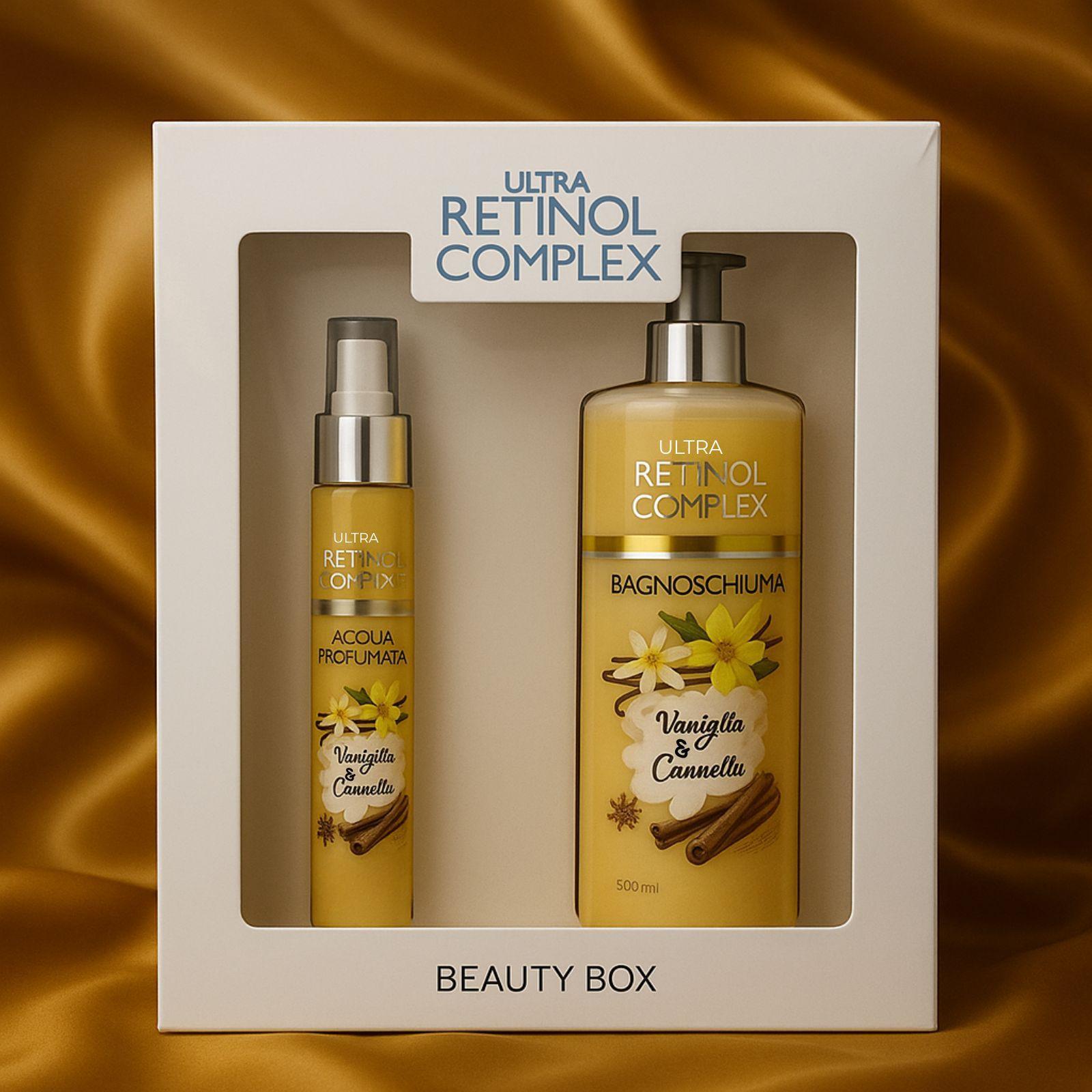 retinol complex set retinol complex vaniglia e cannella - foto 1