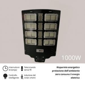 Lampione stradale solare a led 1000w
