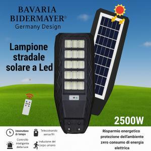Lampione stradale solare a led 2500w
